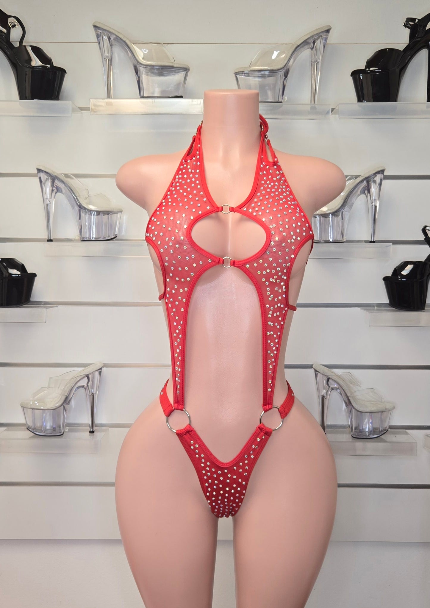 10B Body Ruby With Stones - Available