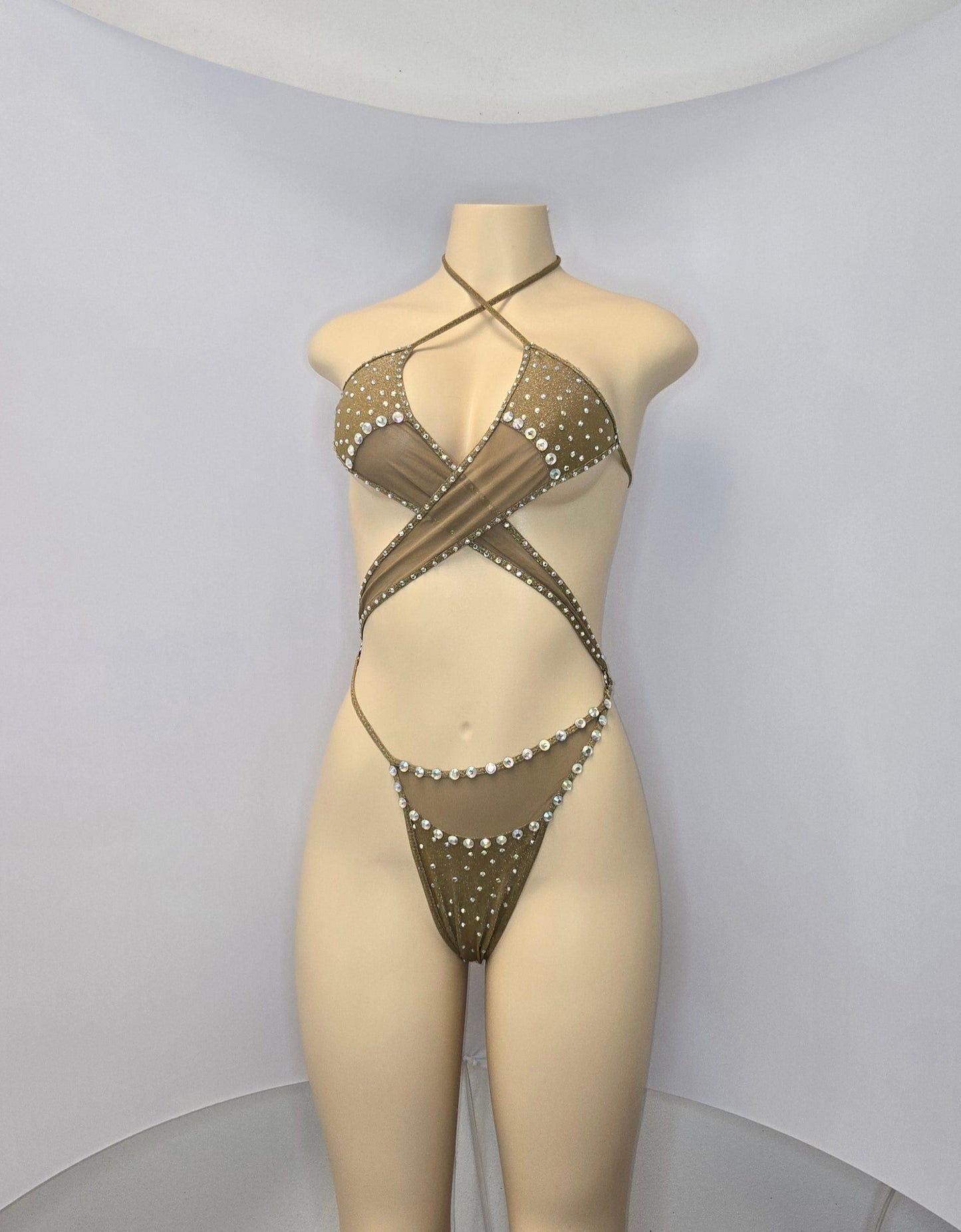 10B Set Destello With Stones - Made to order