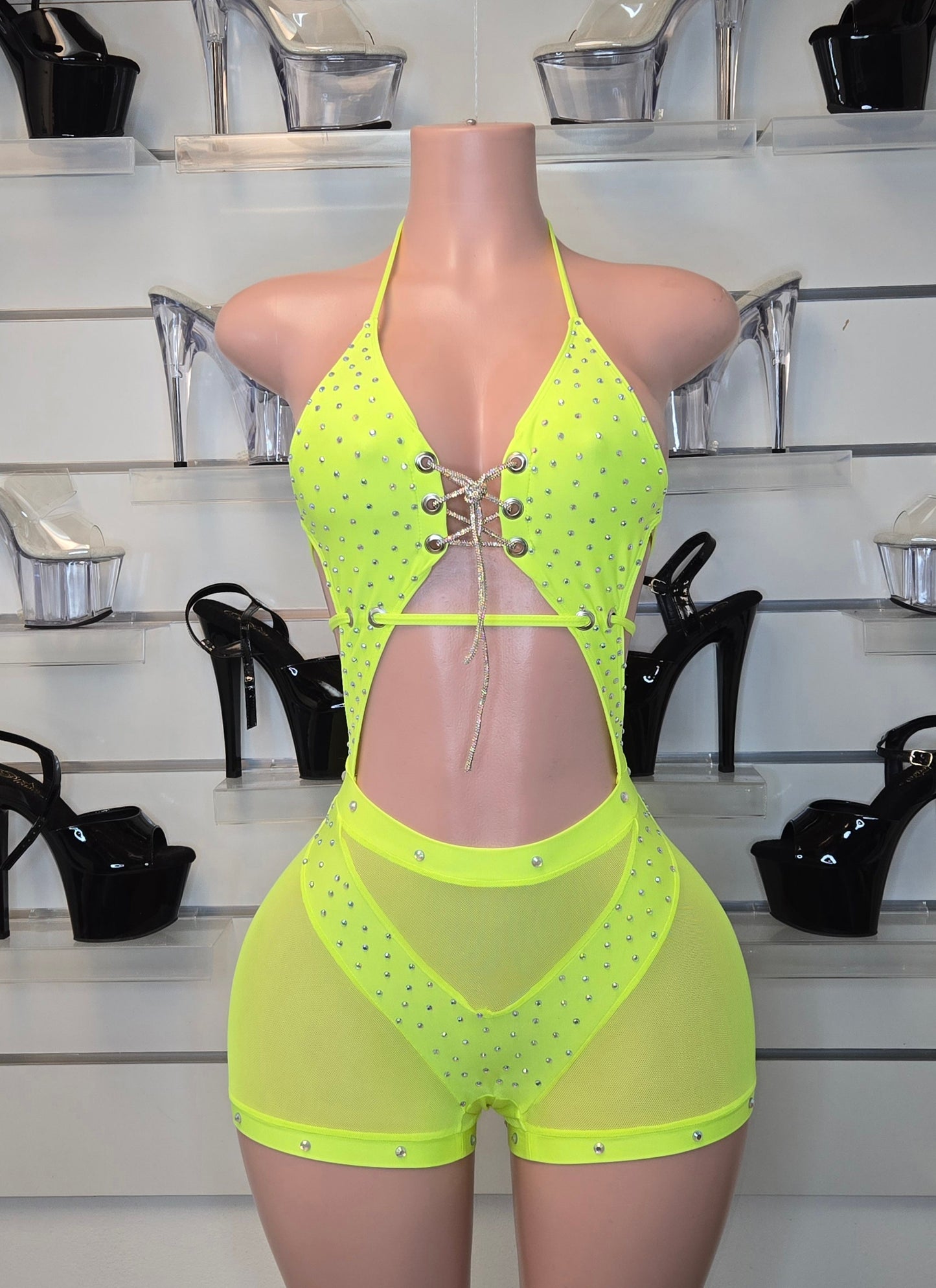 10A Viviana Bodysuit with stone