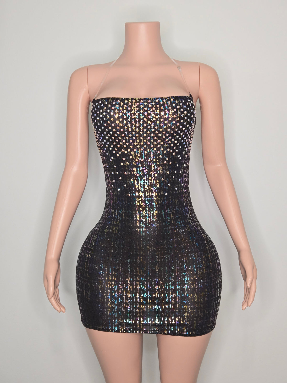 7F TUBO Short Dress | Handmade Neon Stagewear