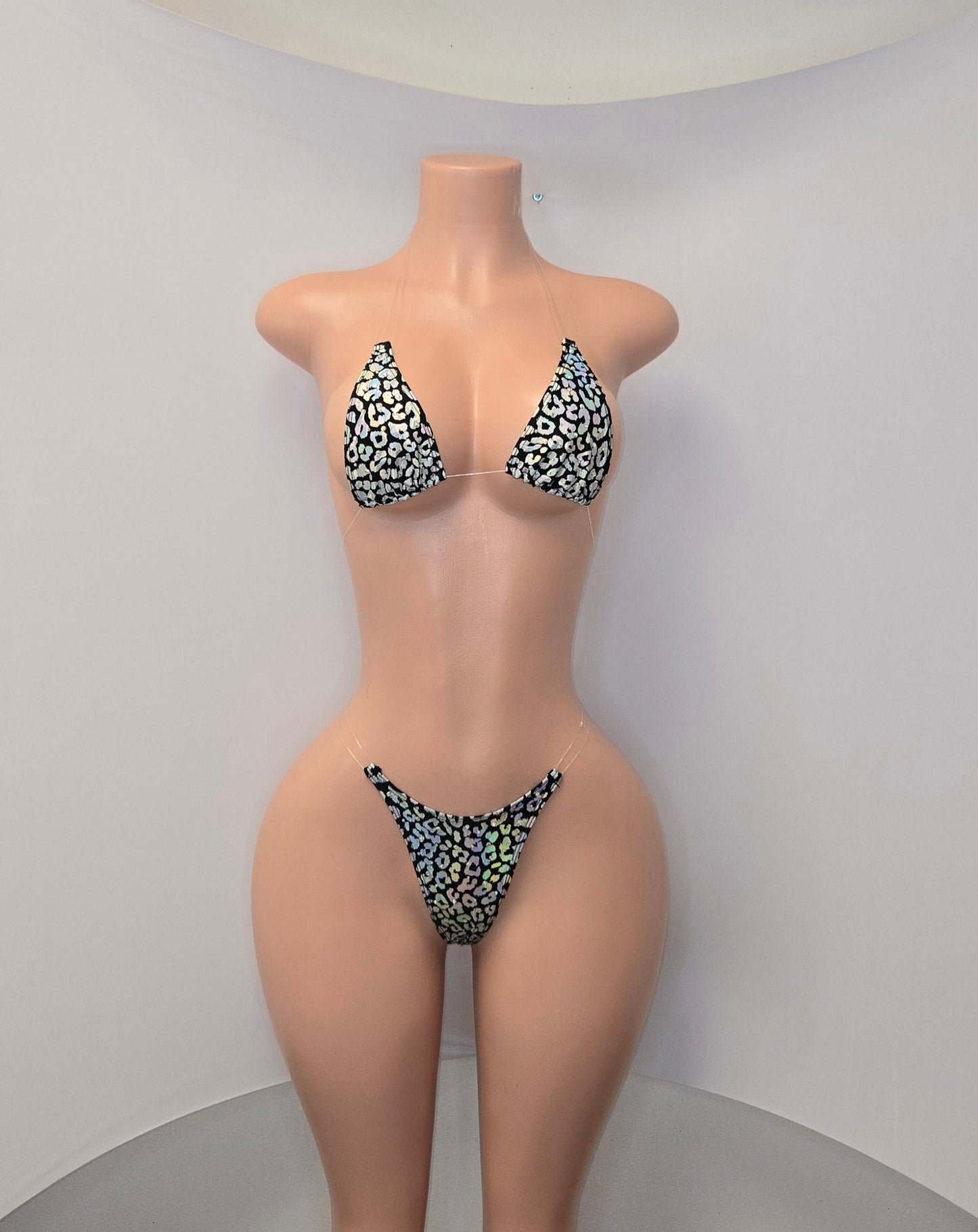 10B Set Susi Elastico transparente With Stones