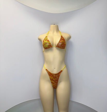 10D Set Susi Elastico De Color With Stones