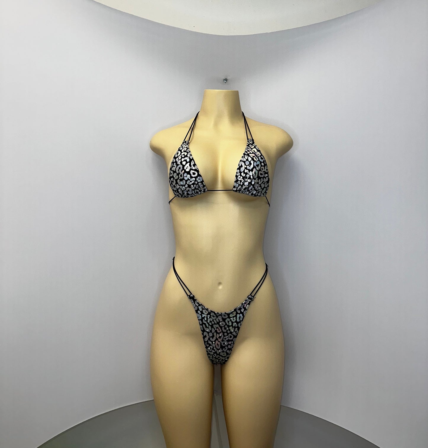 10B Set Susi 2– Rhinestone Micro Bikini – Stripper Dancewear for Women – Stage & Clubwear Outfit  King Thong grupo 2