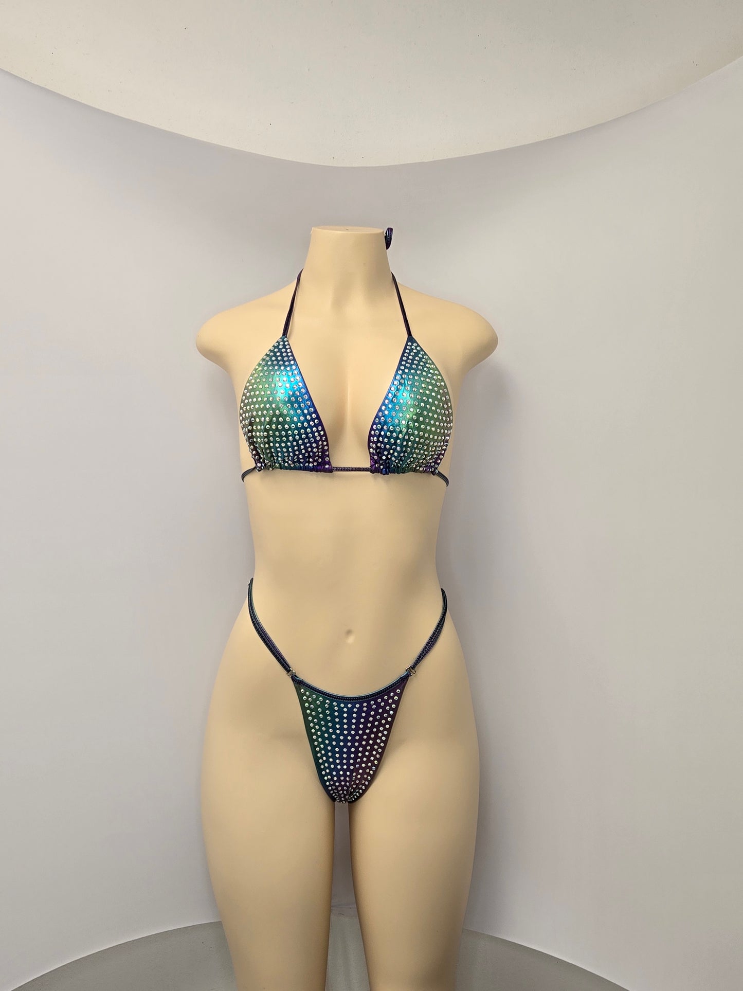 1A1 Set Sisi with 2 cm back Thread Adjusters, With Stones