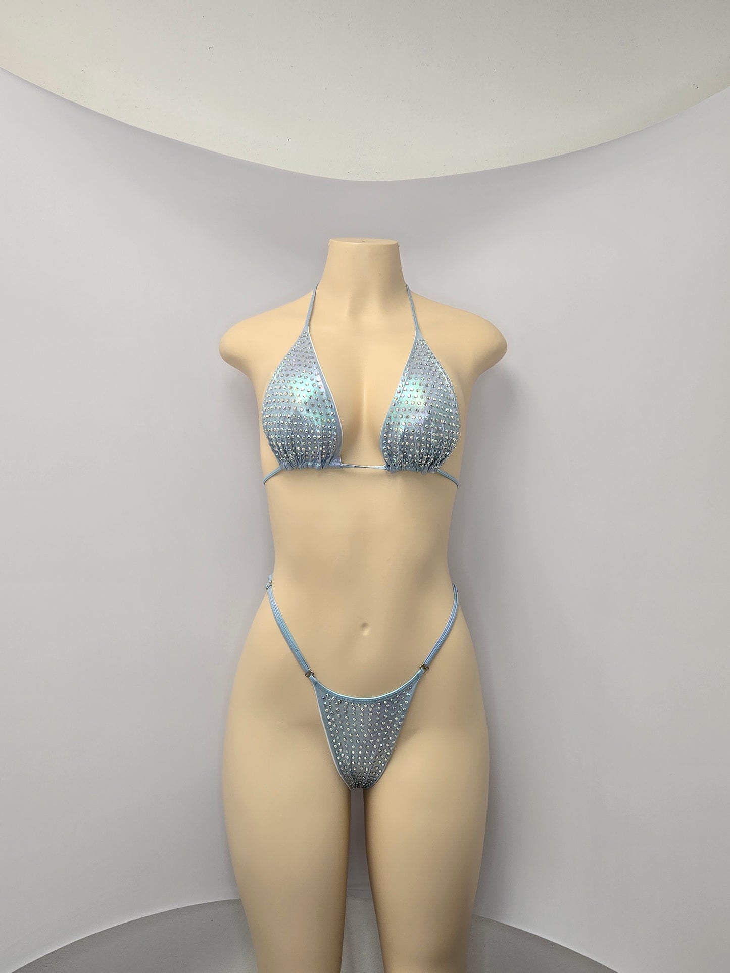 1A1 Set Sisi with 2 cm back Thread Adjusters, With Stones