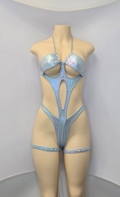 10A Body doble With Stones - Made to order