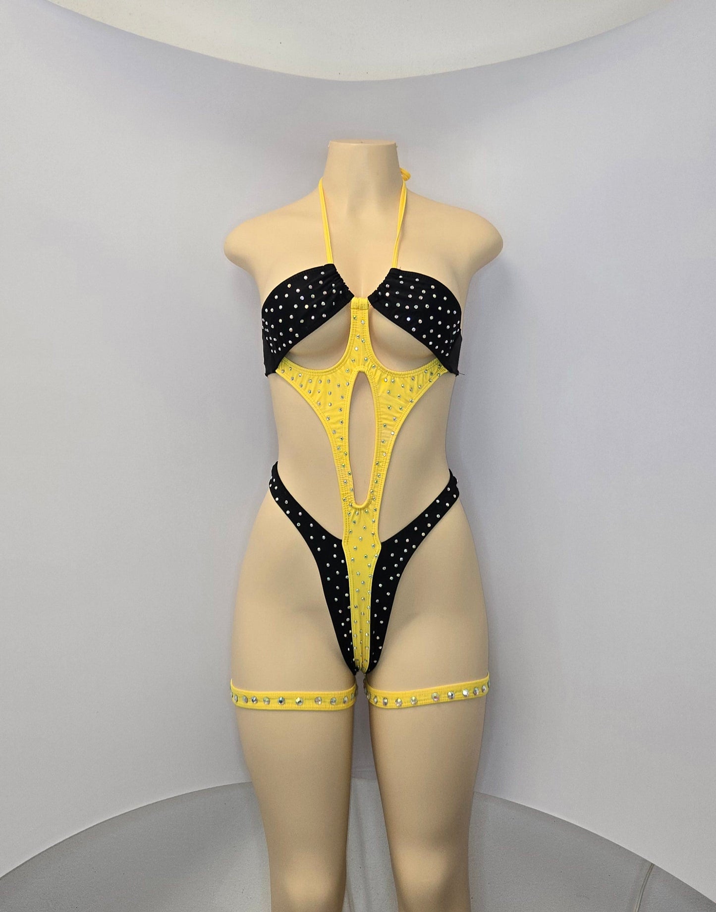 10A Body doble With Stones - Made to order