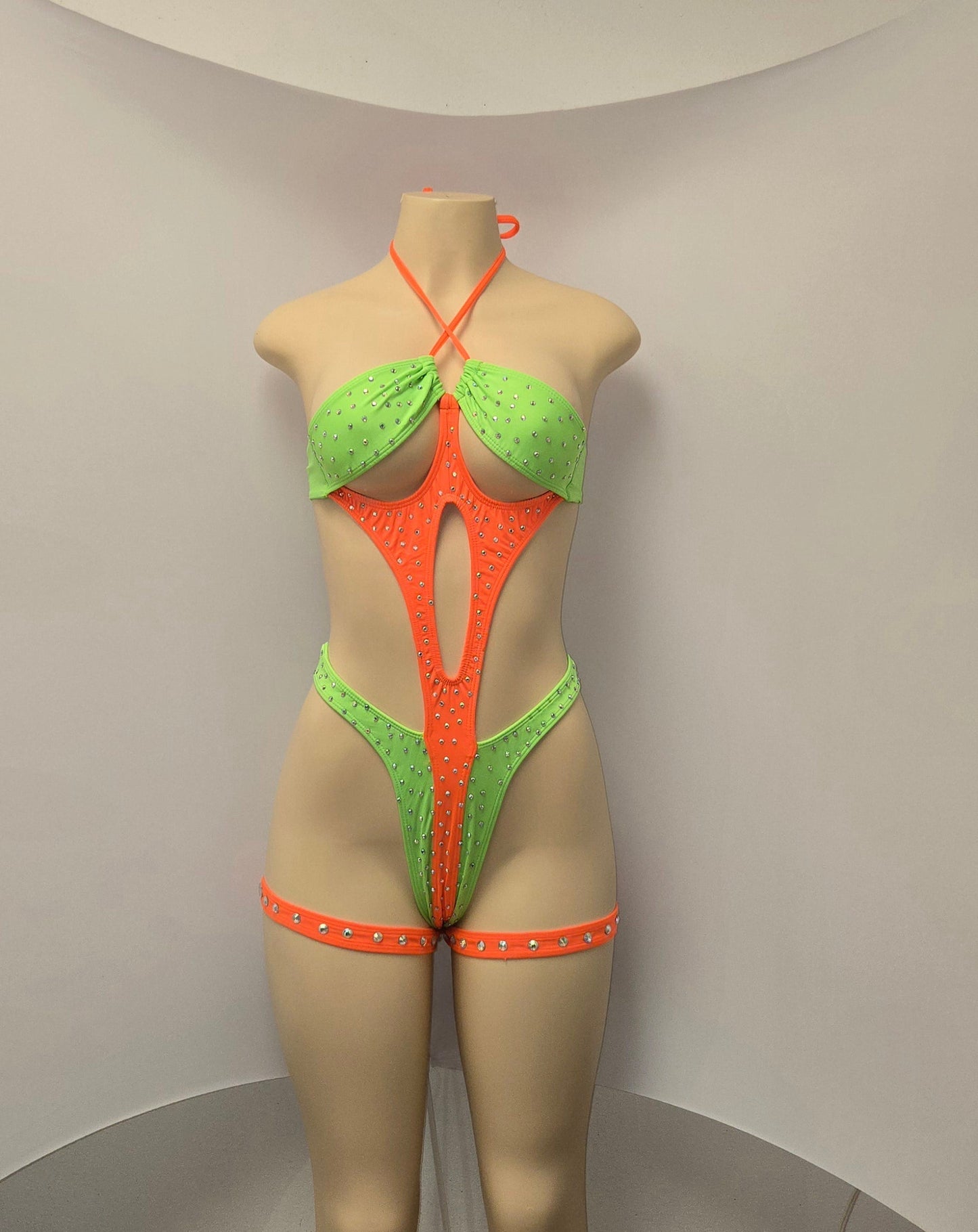 10A Body doble With Stones - Made to order