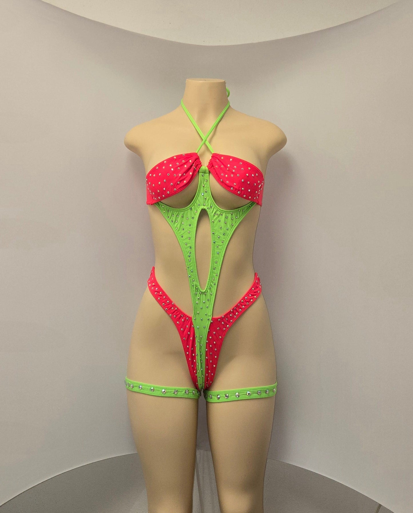 10A Body doble With Stones - Made to order