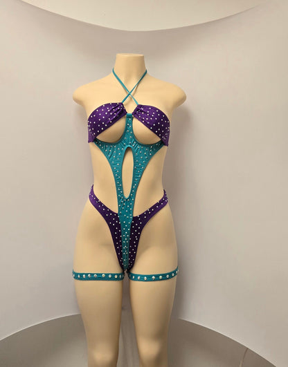 10A Body doble With Stones - Made to order