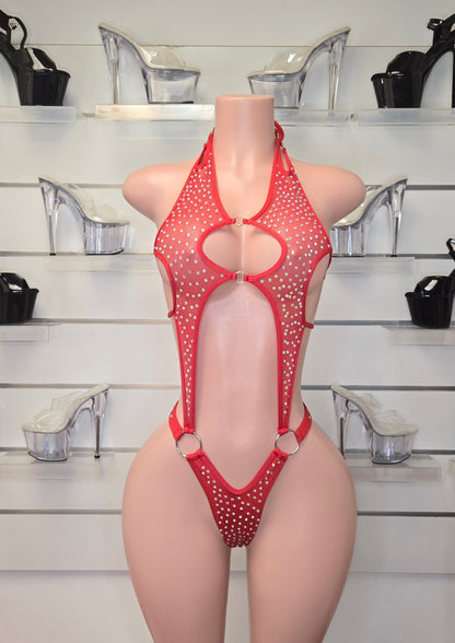 10A body ruby With Stones - Made to order
