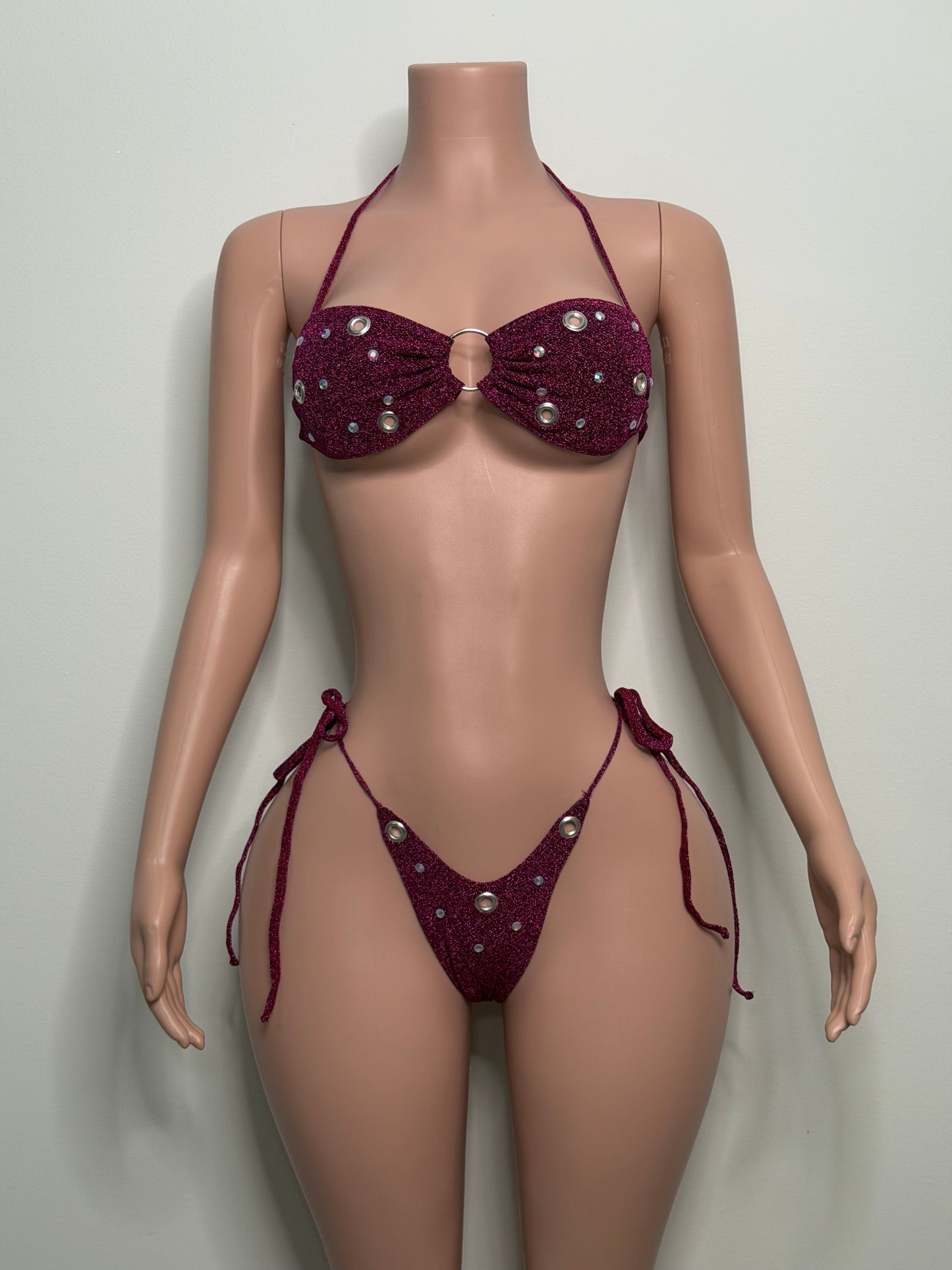 10B Exotic dancewear Set centauro troquel with Stones
