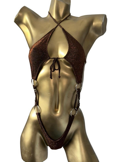 3I Body Marina in shiny fabric Without Stones - On Request