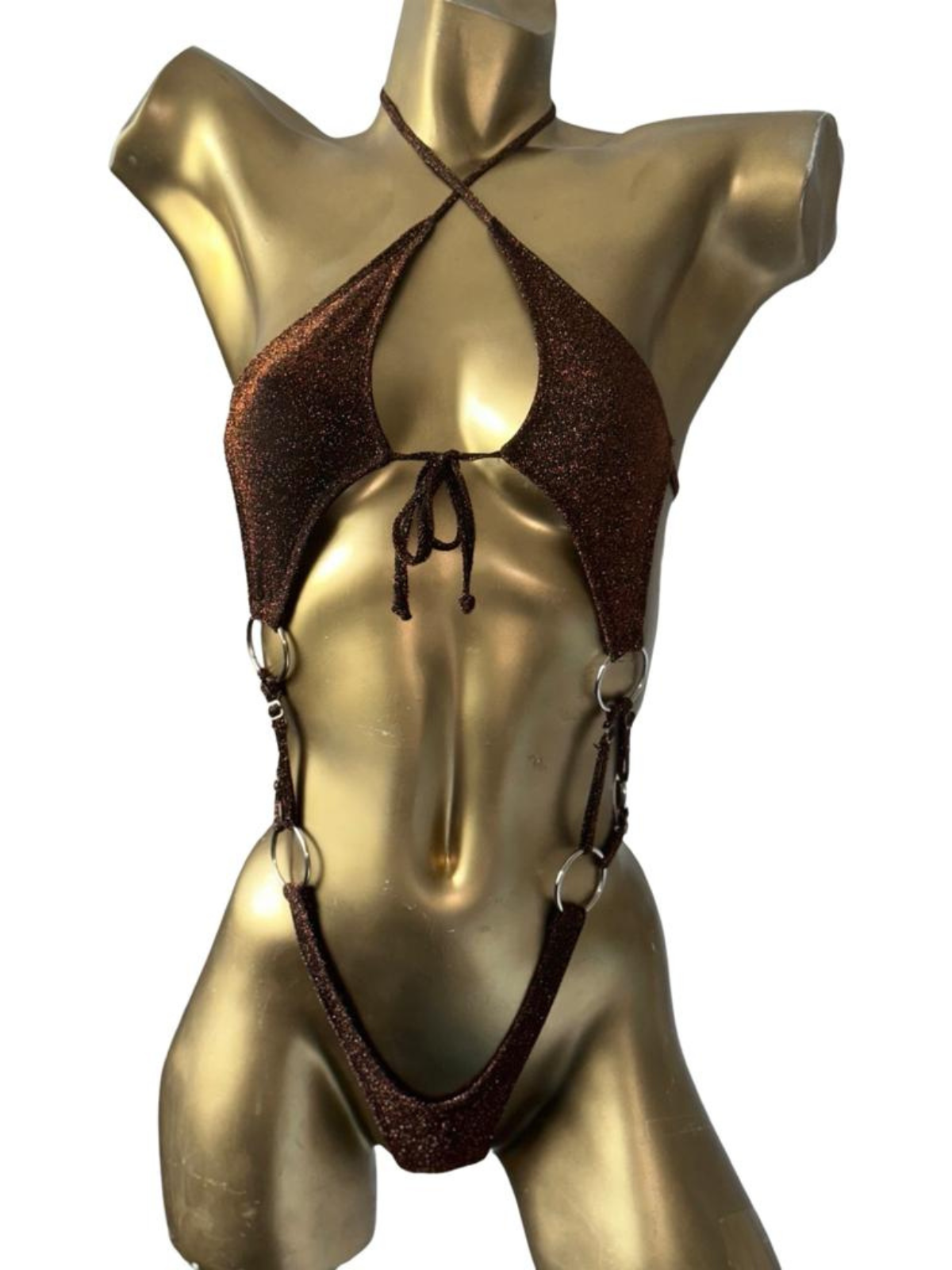 10A Body Marina in shiny fabric Without Stones