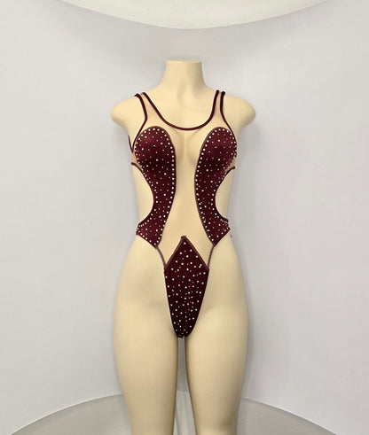 10A Body Mesh With Stones - Made to order