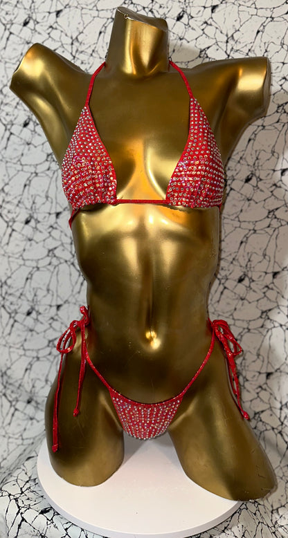 1A2 Set Sisi New with 2 cm back Thread with tie, With Stones - On Request