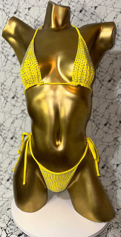 1A2 Set Sisi New with 2 cm back Thread with tie, With Stones - On Request