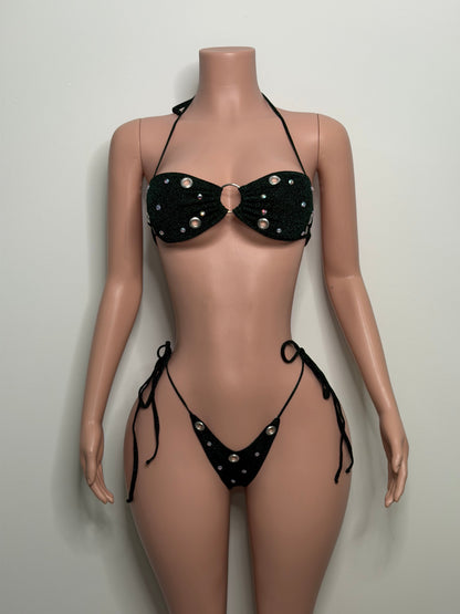 10B Exotic dancewear Set centauro troquel with Stones