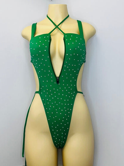 10A Body Cierre With Stones - Made to order