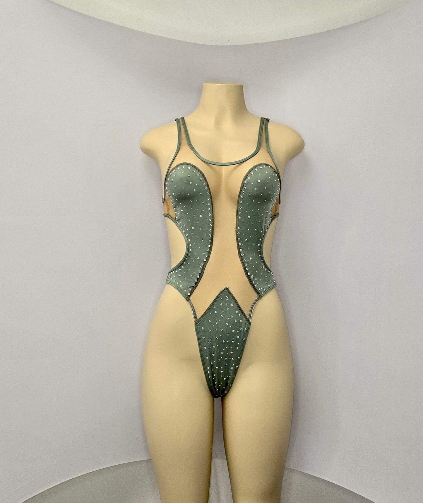 10A Body Mesh With Stones - Made to order