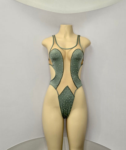 10A Body Mesh With Stones - Made to order
