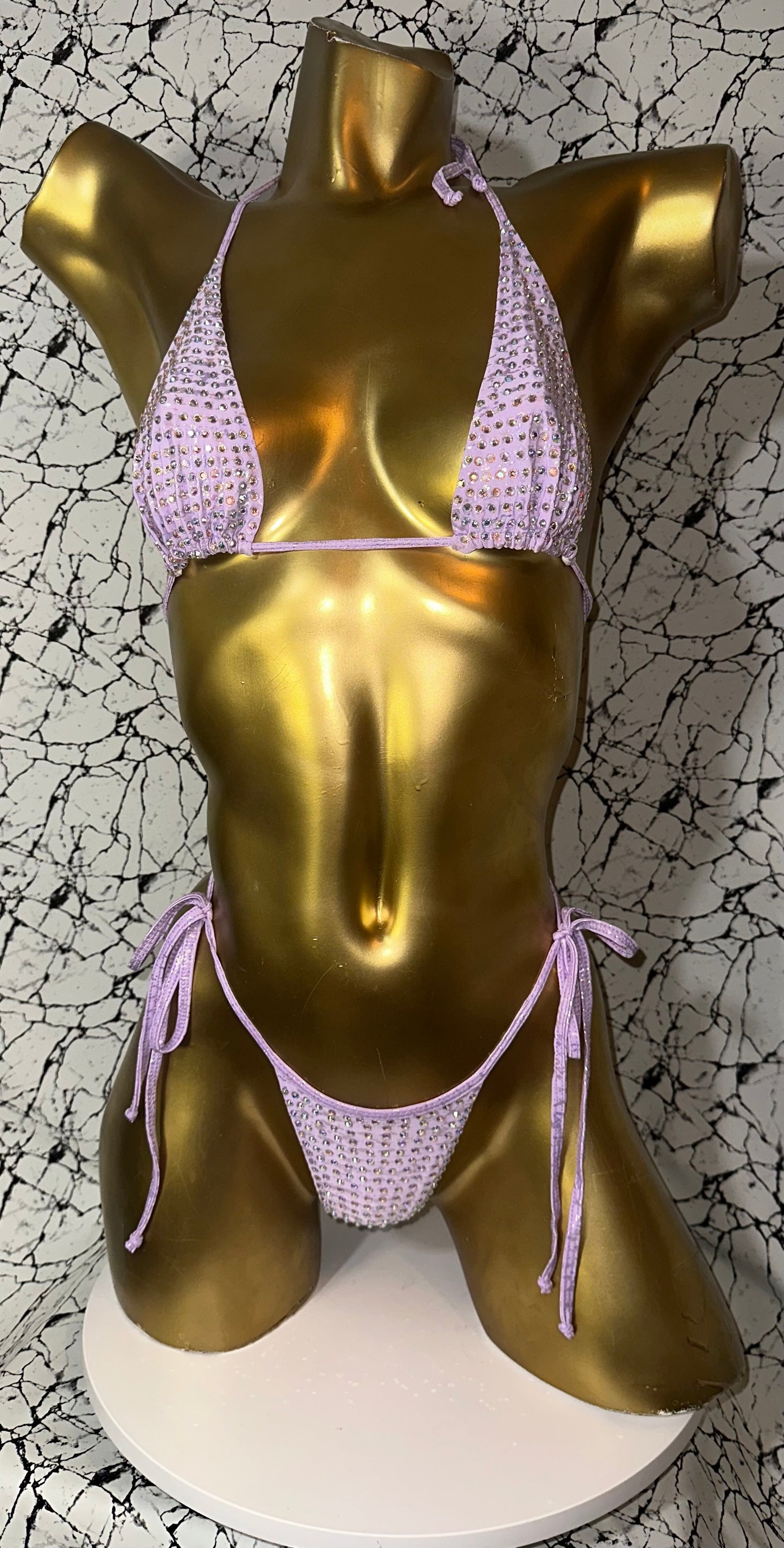 1A2 Set Sisi New with 2 cm back Thread with tie, With Stones - On Request