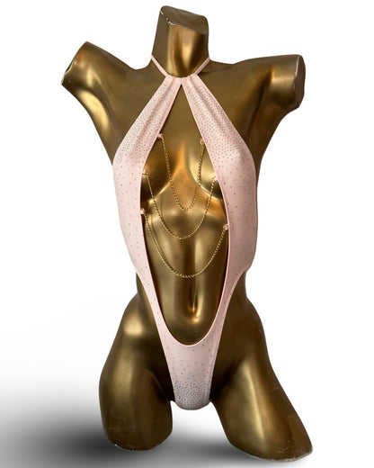 10A Body Meliza with Chain, With Stones - Made to order