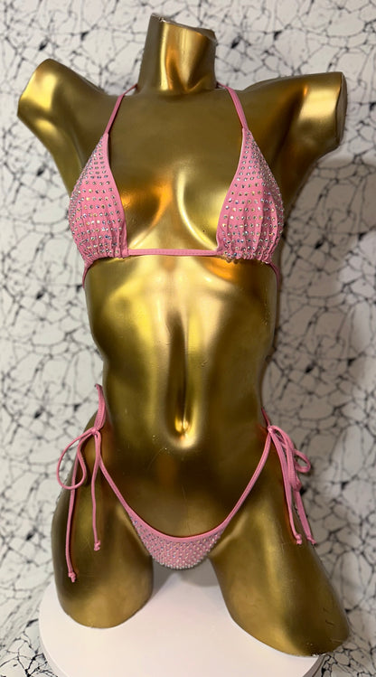 1A2 Set Sisi New with 2 cm back Thread with tie, With Stones - On Request