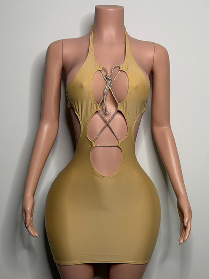 7F Sofia Dress Without Stones - Made to order
