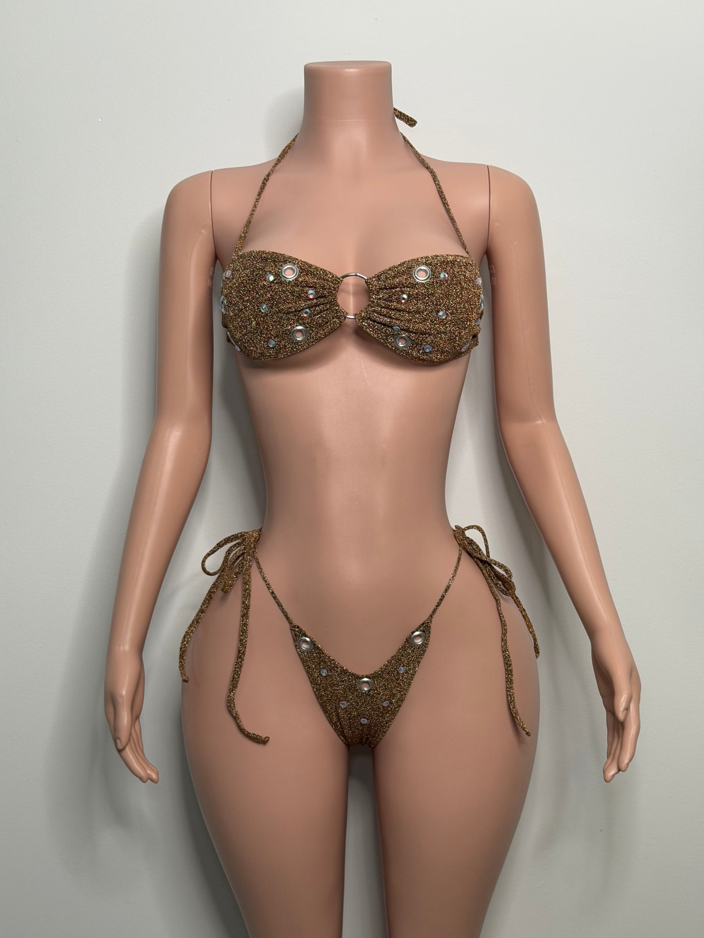 10B Exotic dancewear Set centauro troquel with Stones