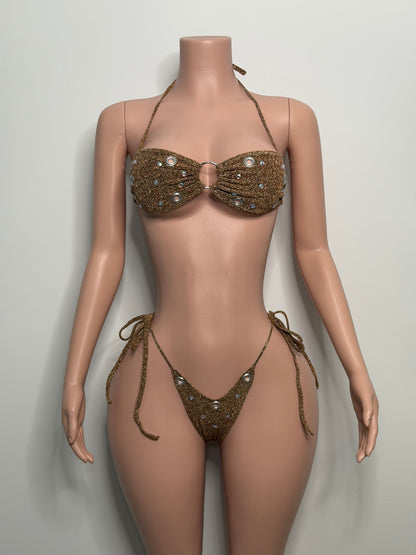 10B Exotic dancewear Set centauro troquel with Stones