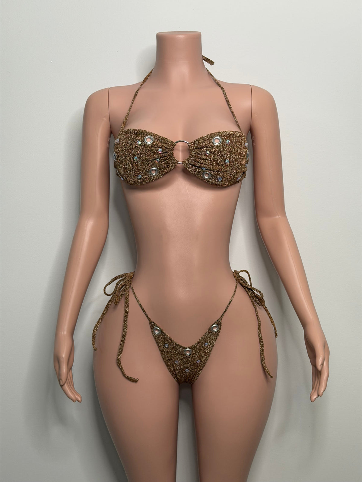 10B Exotic dancewear Set centauro troquel with Stones - Made to order
