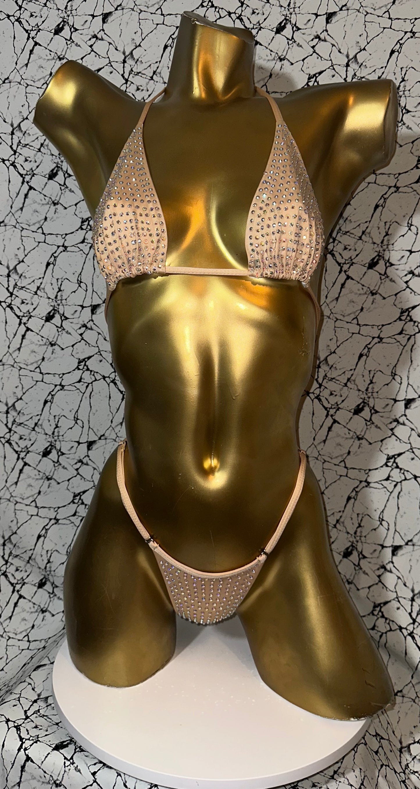 1A1 Set Sisi with 2 cm back Thread Adjusters, With Stones