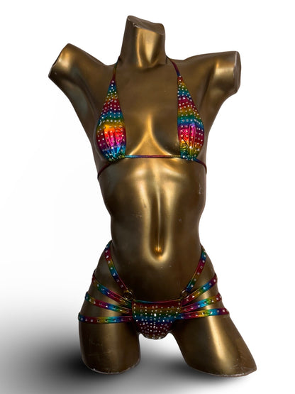 1AA Set Cangrejo With Stones - On Request