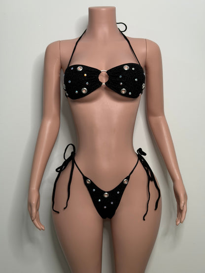 10B Exotic dancewear Set centauro troquel with Stones