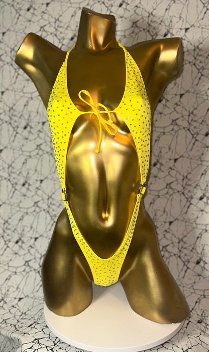 10A Body with Two Rings, With Stones - Made to order