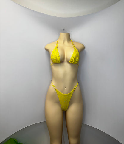 10D Set Susi Elastico De Color With Stones