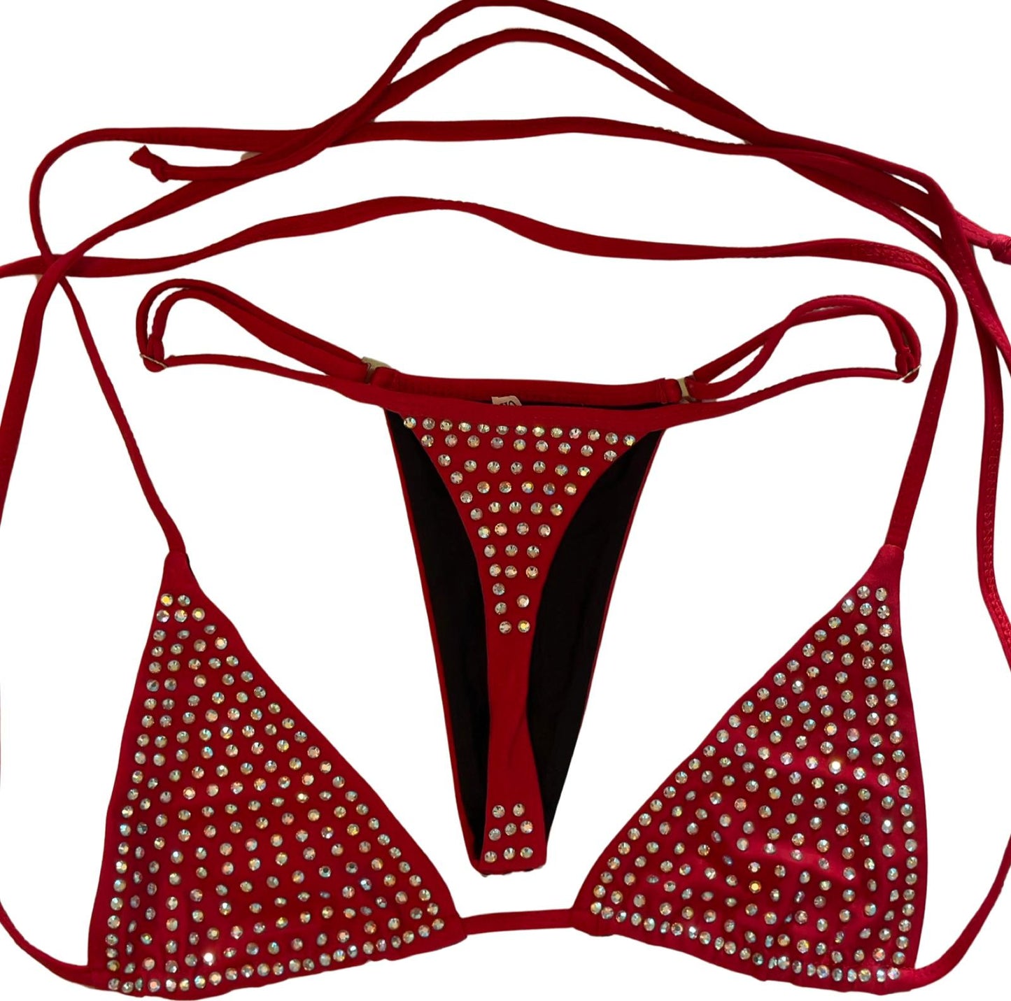 1A1 Set Sisi with 2 cm back Thread Adjusters, With Stones