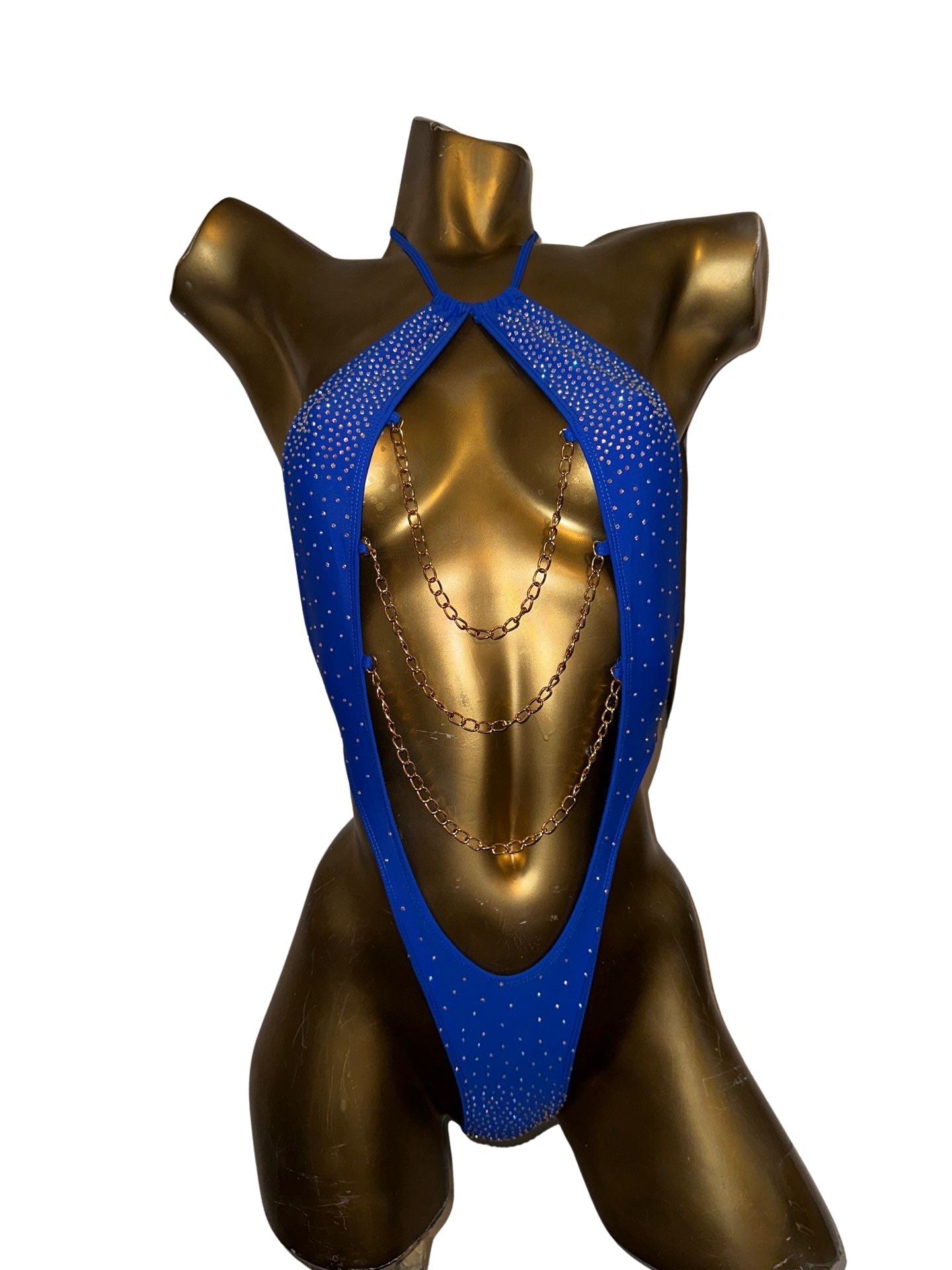 1K Body Meliza with Chain, With Stones - On Request