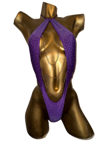 10A Body Meliza with Chain, With Stones - Made to order