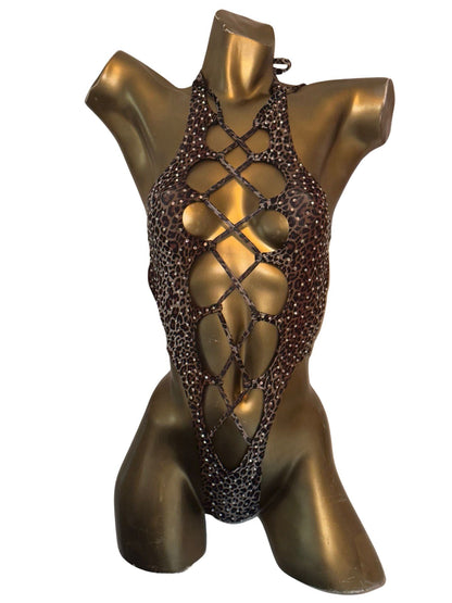 10A Body Tania With Stones - Made to order