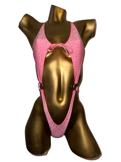 10A Body with Two Rings, With Stones - Made to order