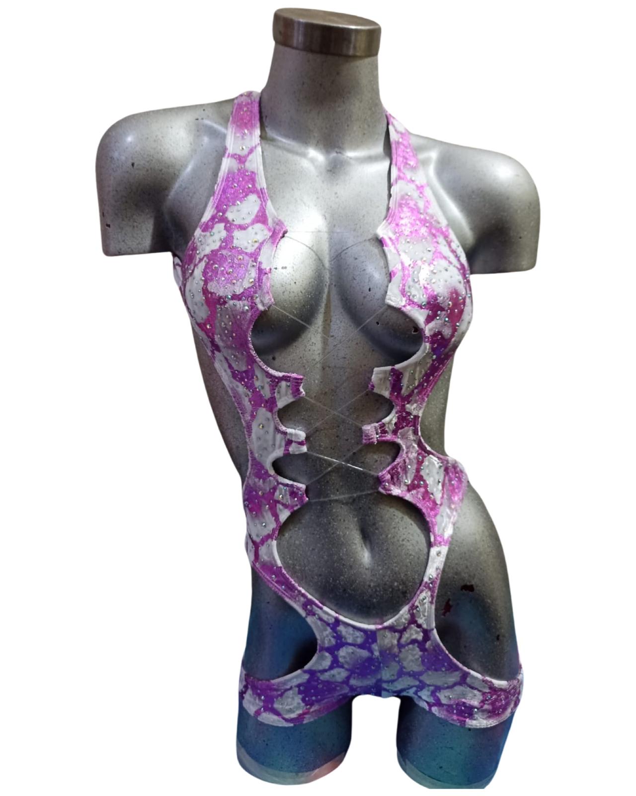 1N Body Emilia with Stones - On Request