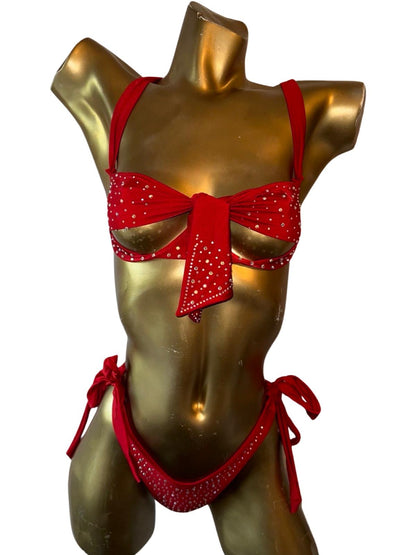 10A Set Moño With Stones