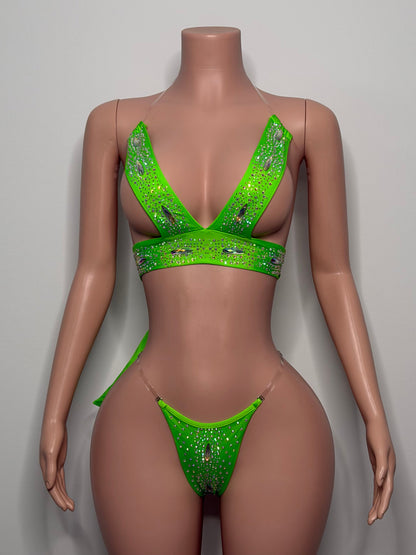 10B Set Betty Demi-Bras with Stones