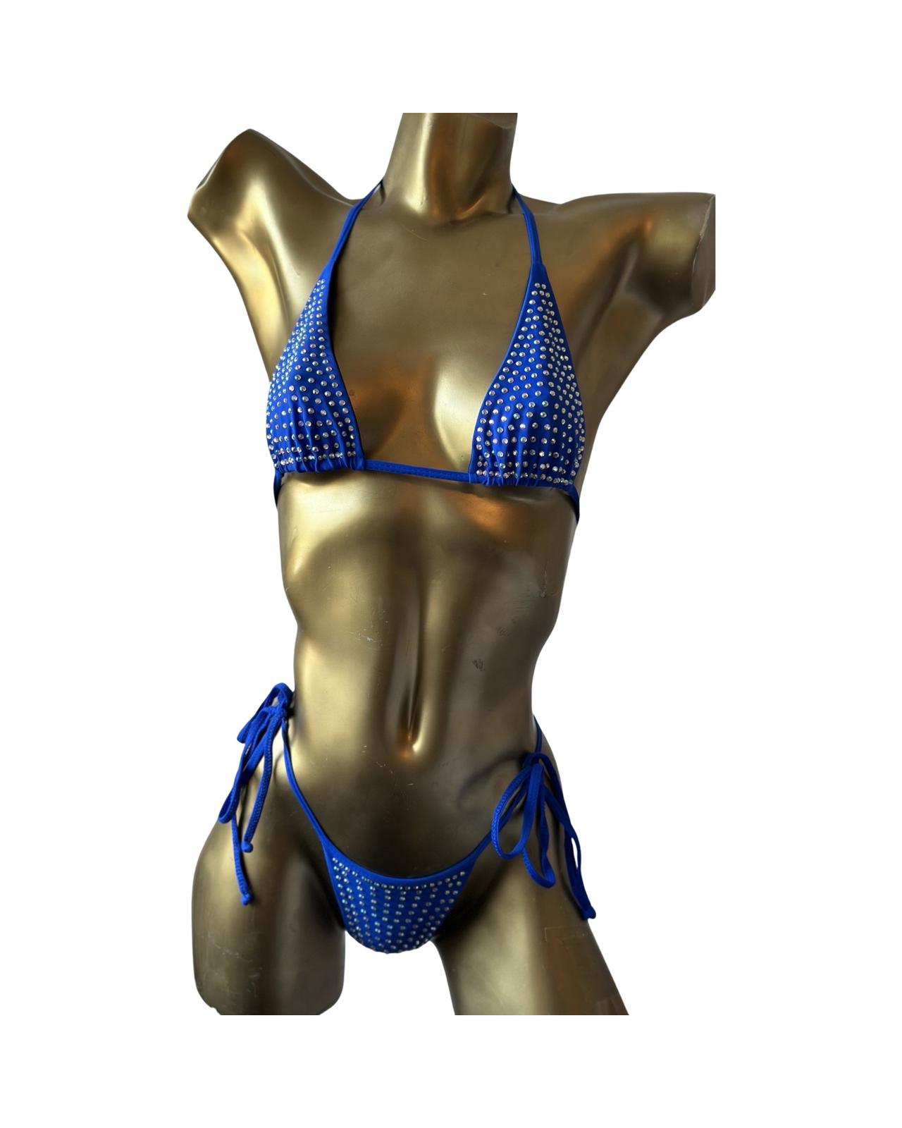 1A2 Set Sisi New with 2 cm back Thread with tie, With Stones - On Request