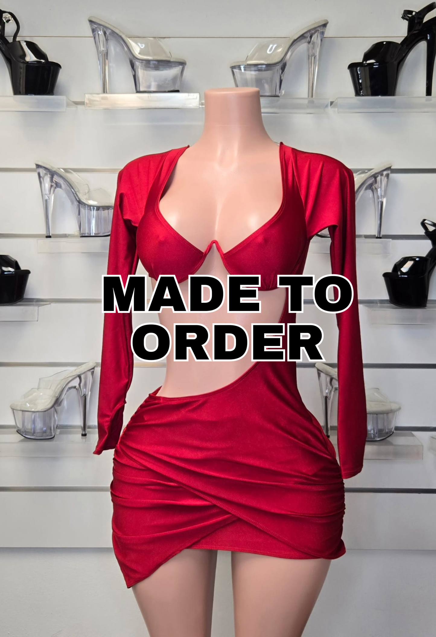 7F Daniela Dress Without Stones - Made to order