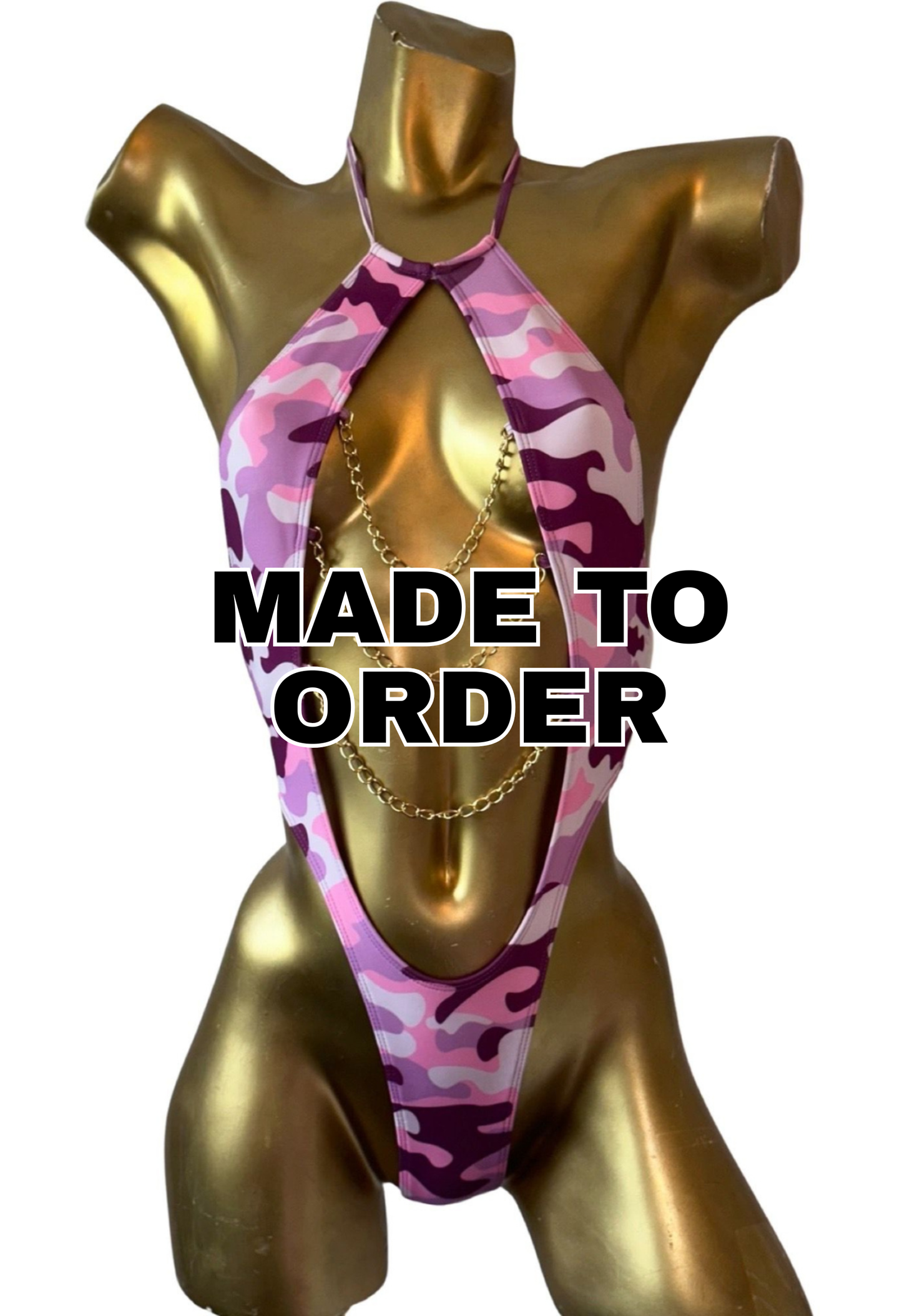 8A Body with Chain Without Stones - Made to order