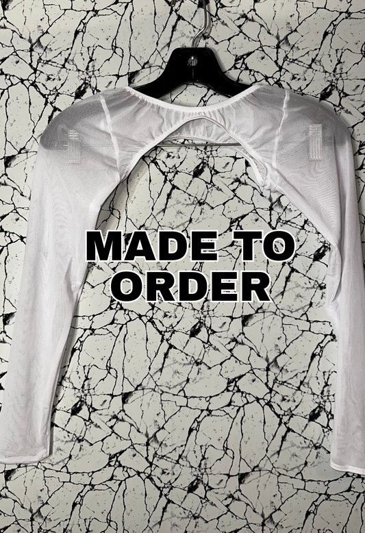 8J Mesh Sleeves - Made to order