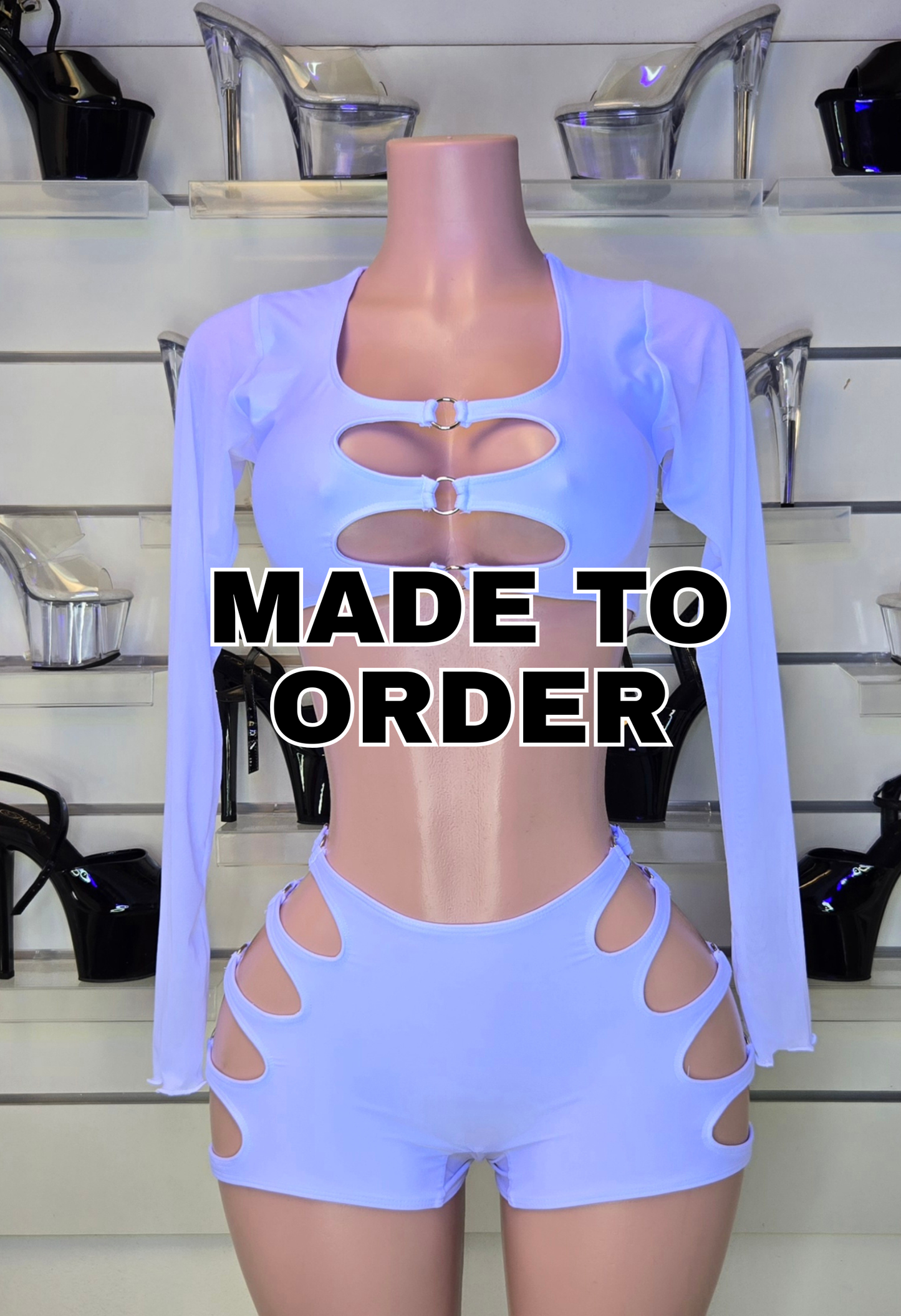 10C Body SHORT AROS Without Stones - Made to order